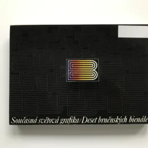 Současná světová grafika / Deset brněnských bienále, Jiří Hlušička