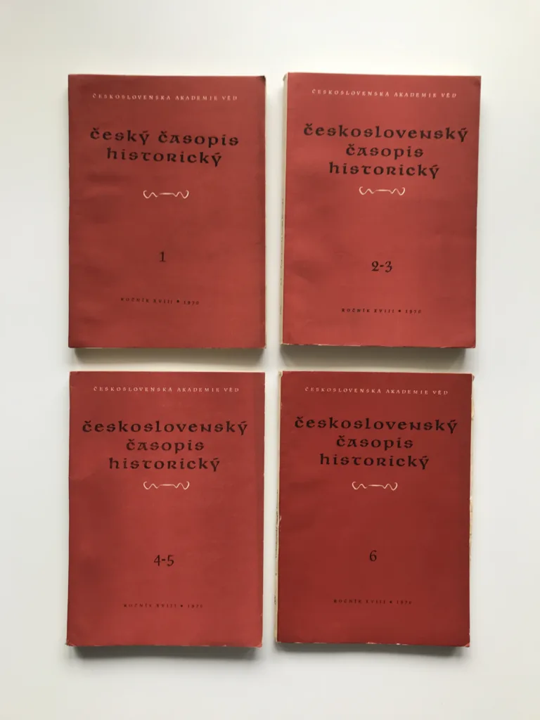Československý časopis historický 1-6/1970