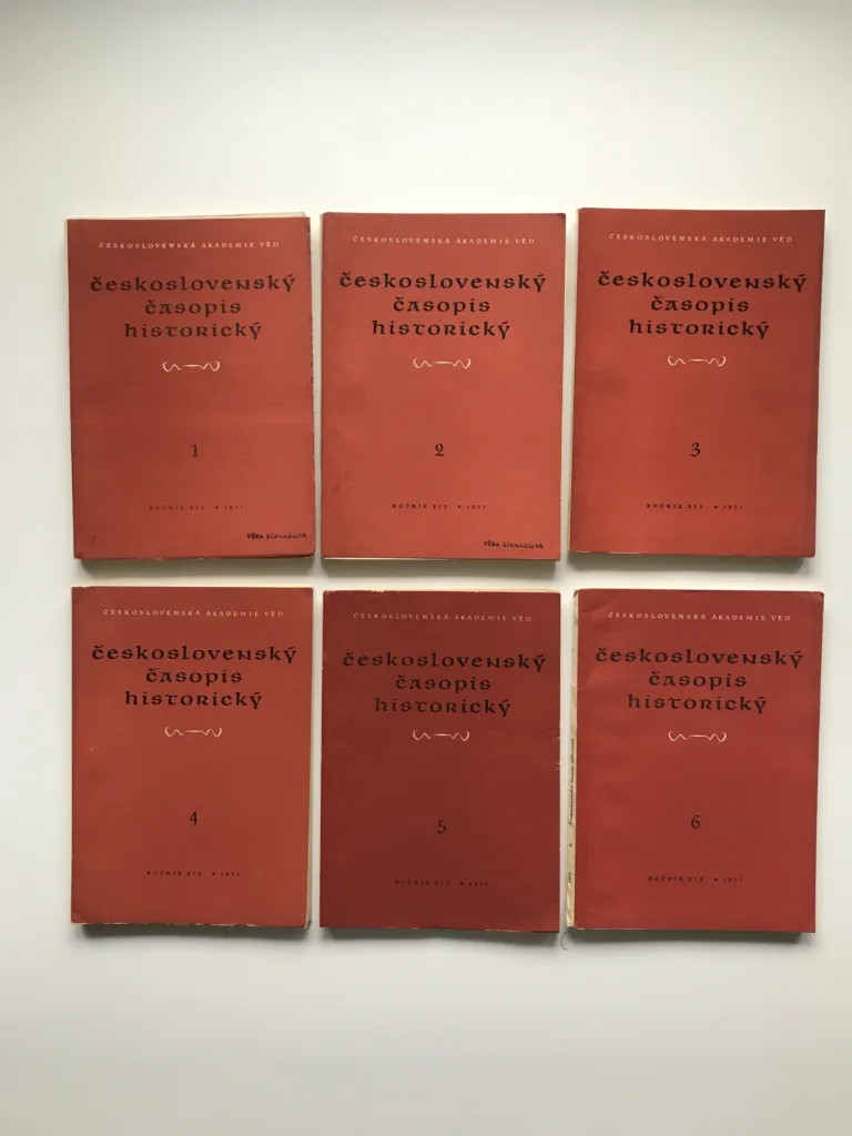 Československý časopis historický 1-6/1971