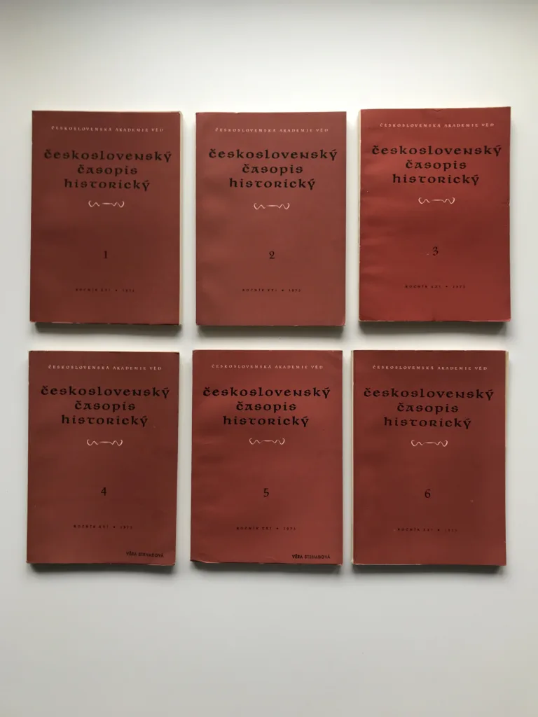 Československý časopis historický 1-6/1973