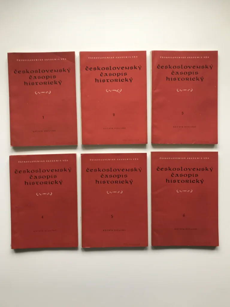 Československý časopis historický 1-6/1965