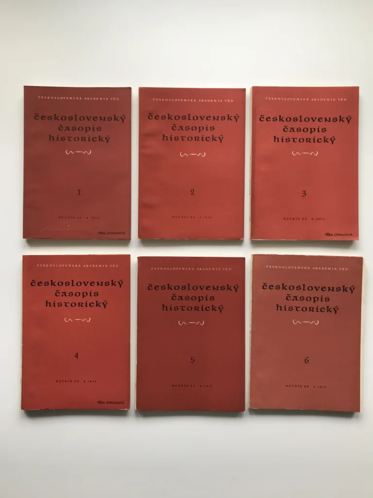 Československý časopis historický 1-6/1972
