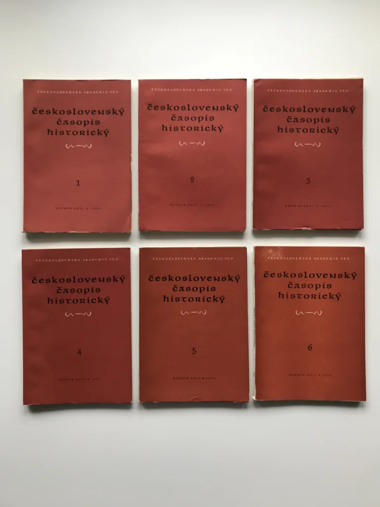 Československý časopis historický 1-6/1974