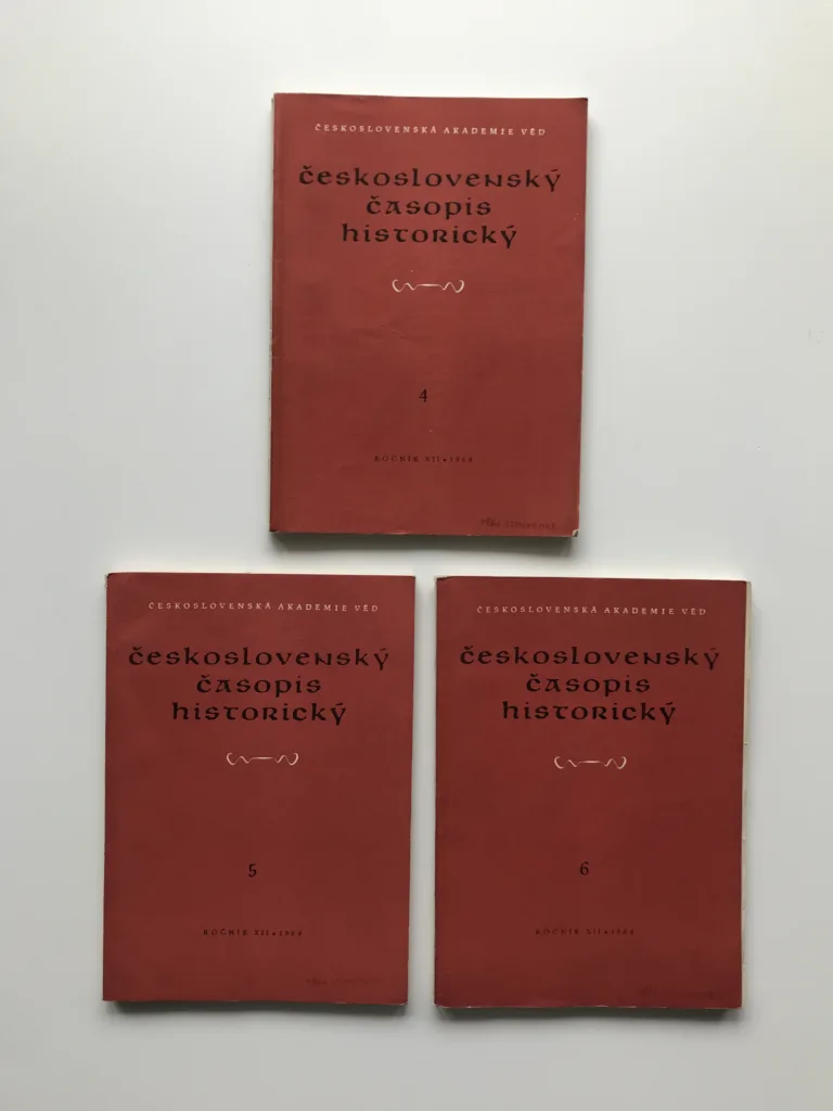 Československý časopis historický 4, 5, 6/1964