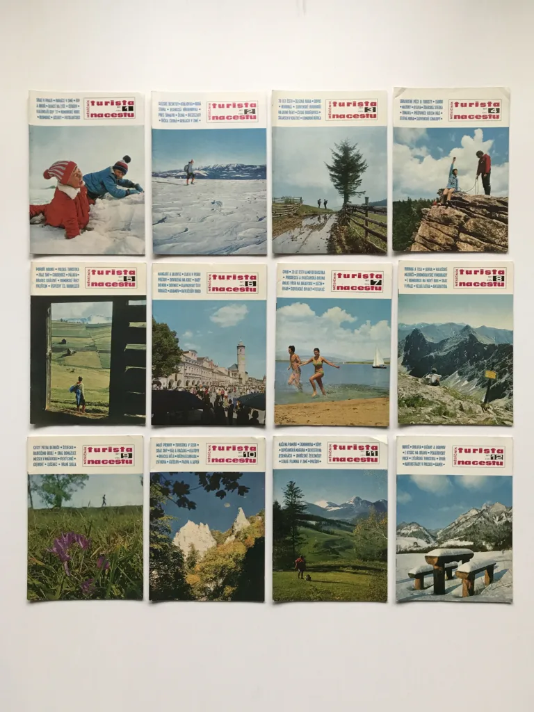 Turista, měsíčník na cestu 1-12/1977