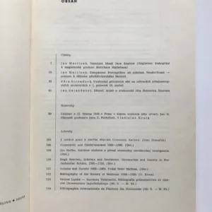 Historia Universitatis Carolinae Pragensis (Tomus XV, Fasc. 1)