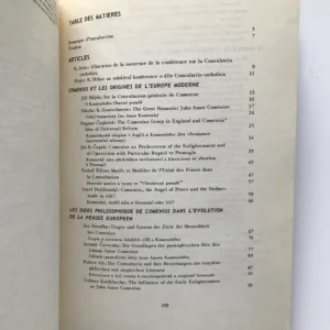 Acta Comeniana 1, revue internationale des etudes comeniologiques