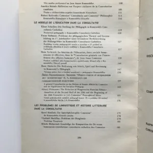 Acta Comeniana 1, revue internationale des etudes comeniologiques
