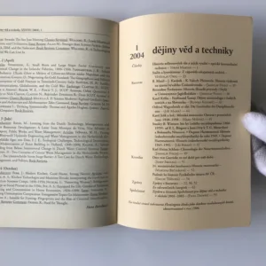 Dějiny věd a techniky 1-4/2004