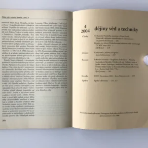 Dějiny věd a techniky 1-4/2004