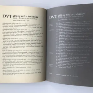 Dějiny věd a techniky 1-4/2005