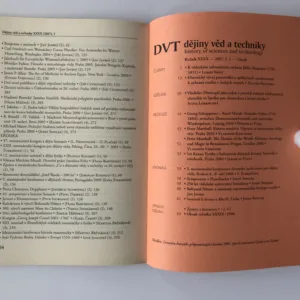 Dějiny věd a techniky 1-4/2007