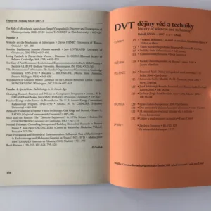 Dějiny věd a techniky 1-4/2007