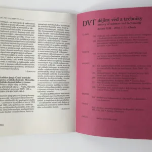 Dějiny věd a techniky 1-4/2010