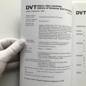 Dějiny věd a techniky 1-4/2013