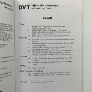 Dějiny věd a techniky 1-4/2013