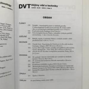 Dějiny věd a techniky 1-4/2013