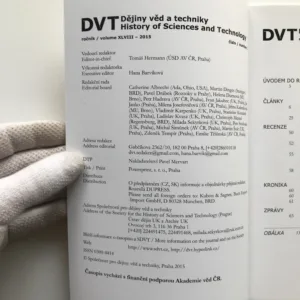 Dějiny věd a techniky 1-4/2015