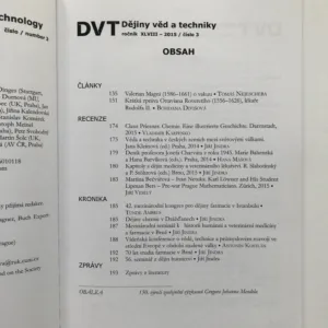 Dějiny věd a techniky 1-4/2015