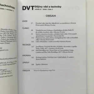 Dějiny věd a techniky 1-4/2018