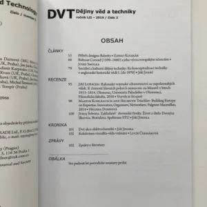 Dějiny věd a techniky 1-4/2019