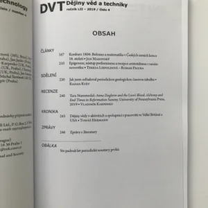 Dějiny věd a techniky 1-4/2019