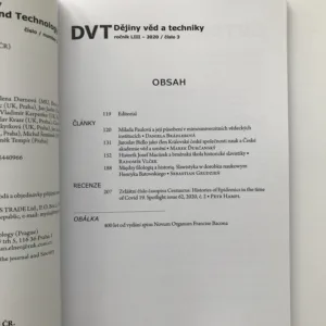Dějiny věd a techniky 1-4/2020