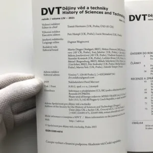 Dějiny věd a techniky 1-4/2021
