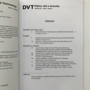 Dějiny věd a techniky 1-4/2021