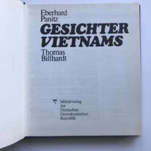 Gesichter Vietnams, Eberhard Panitz, Thomas Billhardt,