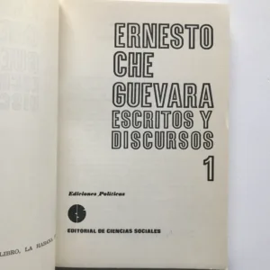 Escritos y discursos 1, 3, Ernesto Che Guevara