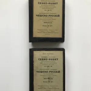 Kapesní slovník česko-ruský I. a II., Josef Říha, A. Kulčickij
