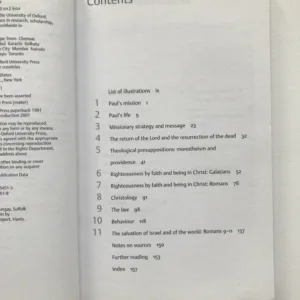 Paul, A Very Short Introduction, E. P. Sanders