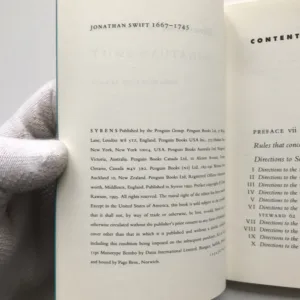Directions to Servants, Jonathan Swift