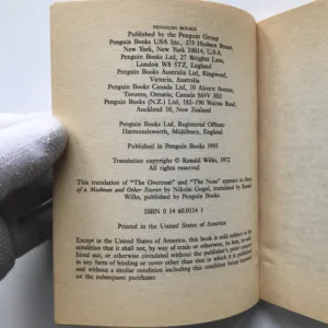 The Overcoat and The Nose, Nikolai Gogol