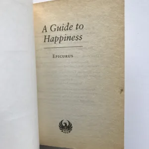 A Guide to Happiness, Epicurus