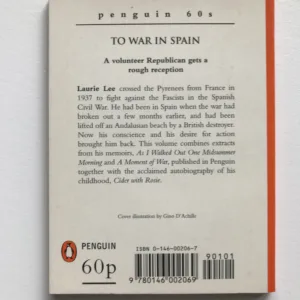 The War in Spain, Laurie Lee