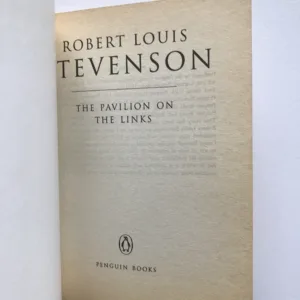 The Pavilion on the Links, Robert Louis Stevenson