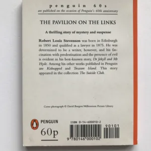 The Pavilion on the Links, Robert Louis Stevenson