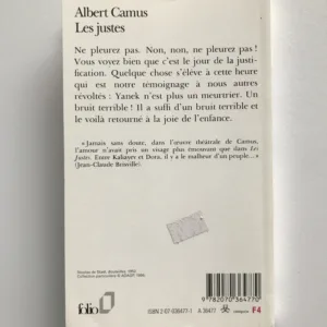 Les Justes, Albert Camus