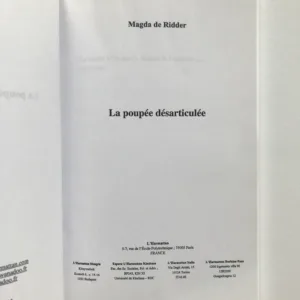 Le poupée désarticulée, Magda de Ridder