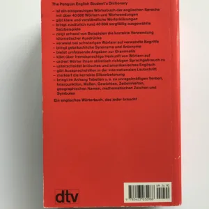 The Penguin English Students' Dictionary