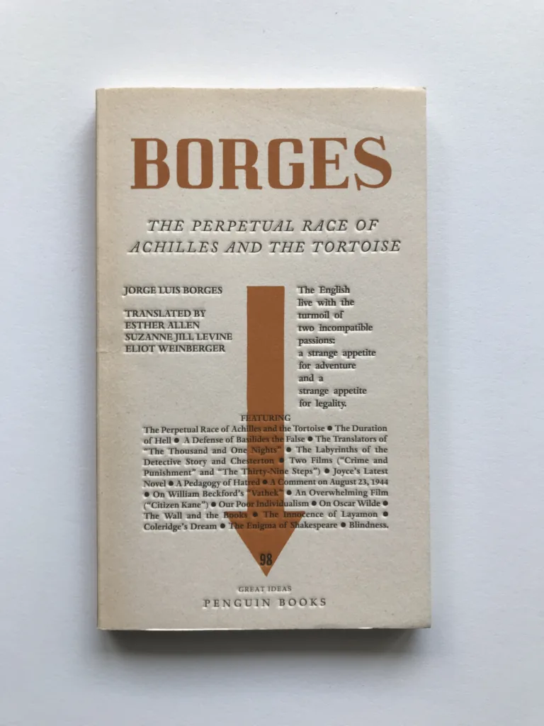 The Perpetual Race of Achilles and the Tortoise, Jorge Luis Borges