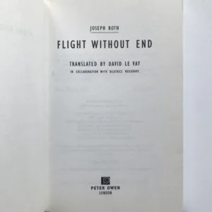 Flight Without End, Joseph Roth