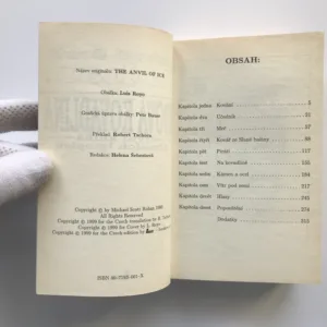 Ledová kovadlina (První kniha Zimních letopisů), Michael Scott Rohan
