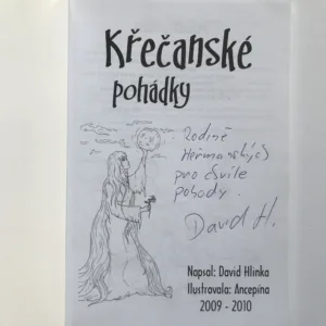 Křečanské pohádky (podpis autora), David Hlinka
