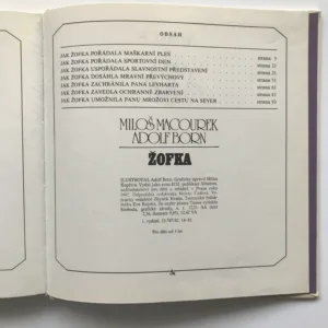 Žofka, Miloš Macourek, Adolf Born