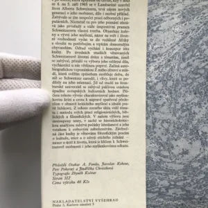 Albert Schweitzer, Zastánce kritického myšlení a úcty k životu