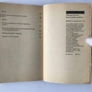 Karteziánské meditace, Edmund Husserl