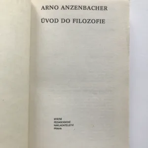 Úvod do filozofie, Arno Anzenbacher